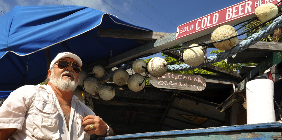 For the perfect fish sandwich, head to B.O.'s Fish Wagon in Key West, Florida.